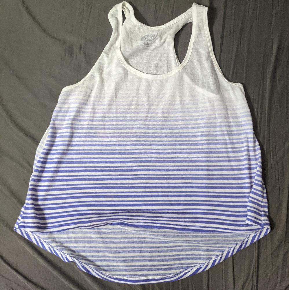 Razor back tank top